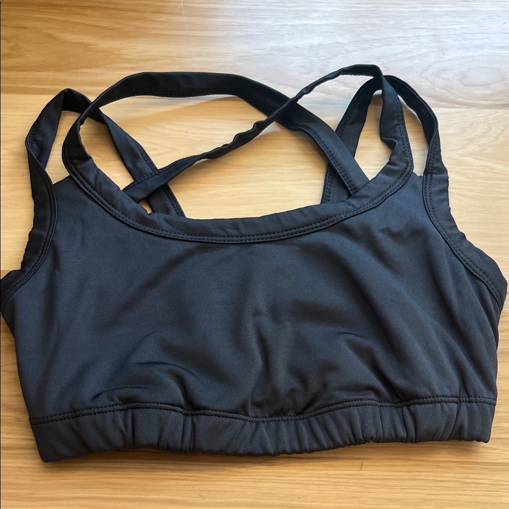 KIAVA Charcoal Sports Bra